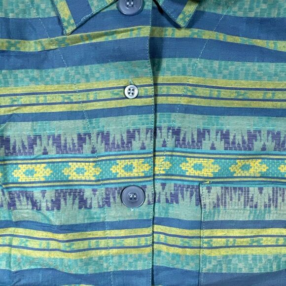 Vintage Angelique Unisex Top Sz L Copyright‎ 1990 Shoulder Pads - Picture 3 of 7